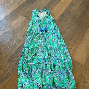 Lilly Pulitzer cotton maxi dress size Small